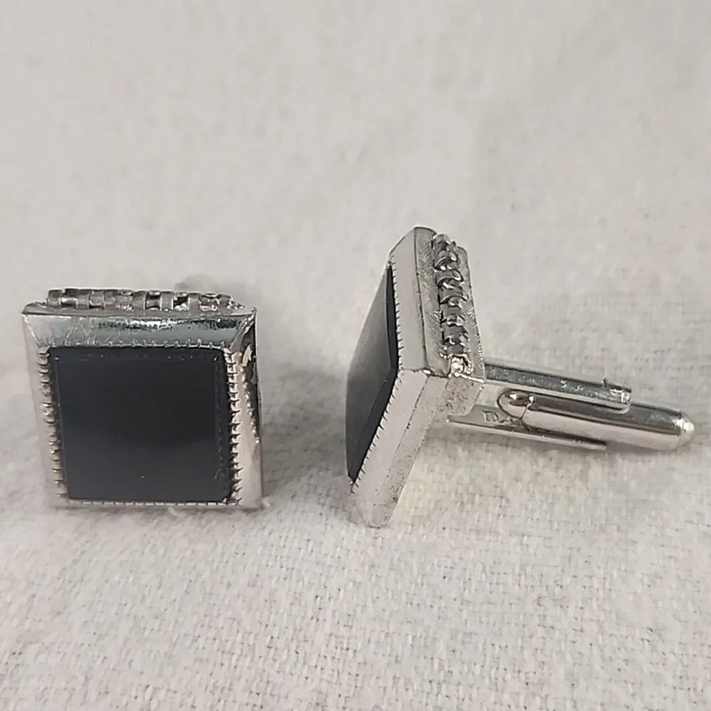 Dante cufflinks black